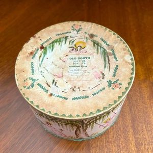 Vintage dusting powder container
